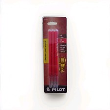 PILOT FriXion Gel Ink Refills for Erasable Pens, Fine Point, 0.7 Red Ink, 3-Pack
