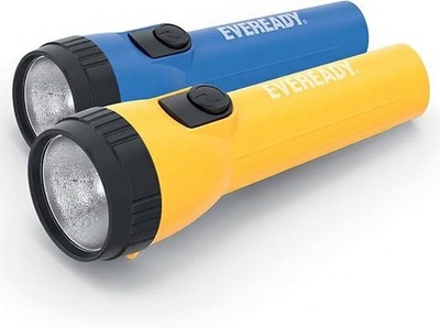LED Taschenlampe Taschenlampe Wasserdicht Notlicht Batteriebetrieben 2er Pack