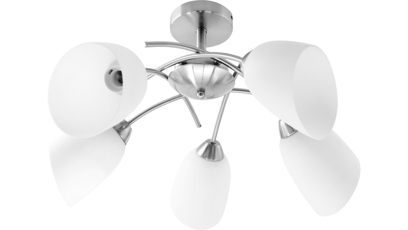 Плафон Activejet AJE-NIKITA 5P E27 5x40 Вт Nikiel 22290₽