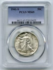1941-S Walking Liberty Silver Half Dollar PCGS MS65 Certified San Francisco Q82