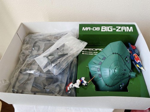 Bandai 1/400 Big Zam Gundam Collection Model No.MA-08 Mobile Suit Gundam jp - Picture 7 of 7