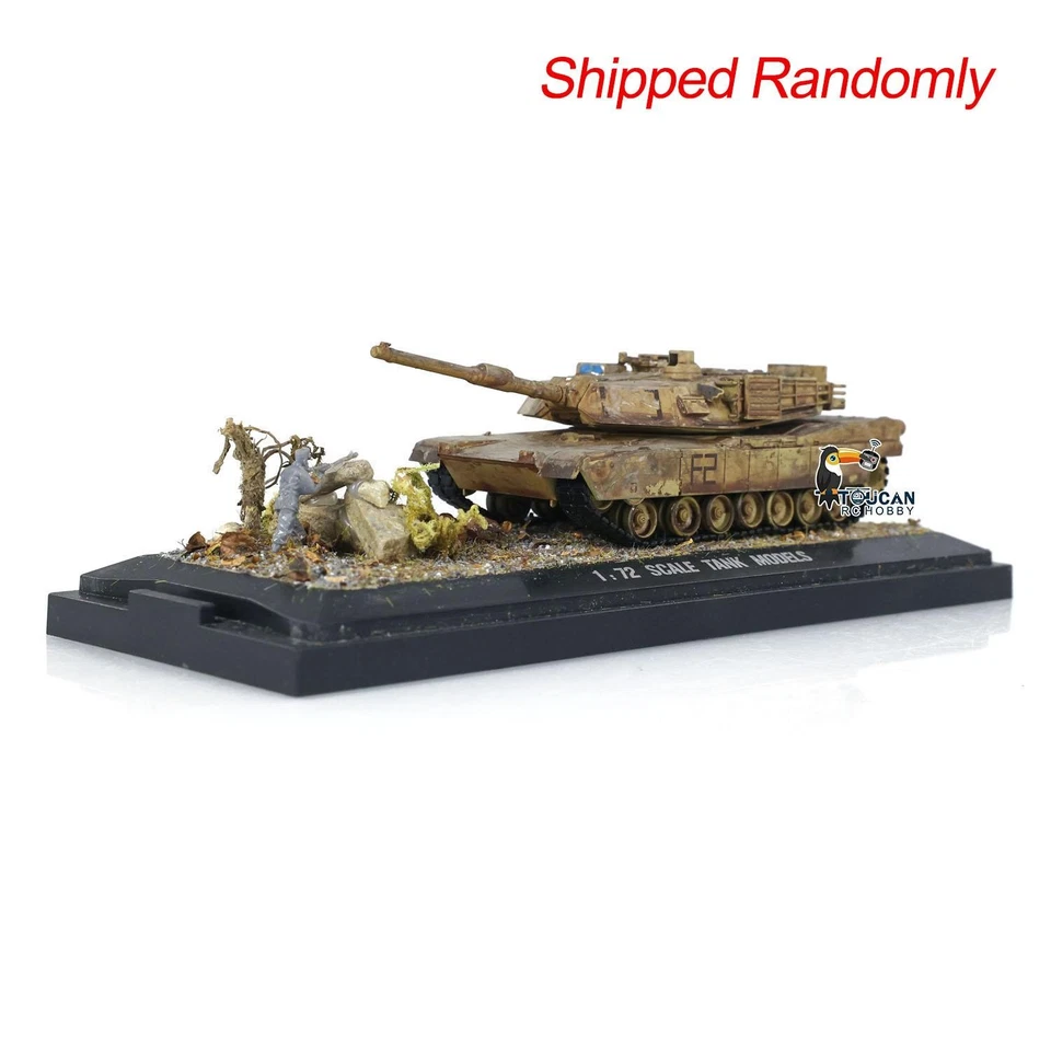 Henglong 1/72 Scale US Abrams M1A2 Tank 3918 Static Model Without Sounds Smoke - Image 4 of 4