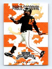 #176 2025 Panini Crusade BASE [ Pablo Sandoval San Francisco Giants