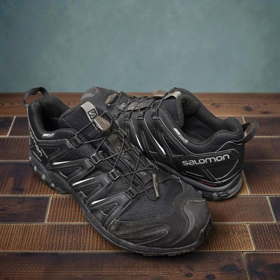 Salomon XA Pro 3D Chassis Mens Size 11 Shoes Black Trail Running Hiking Sneakers