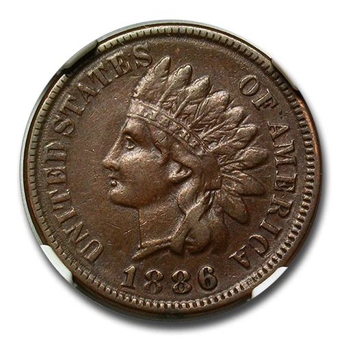 1886 Indian Head Cent Type-I XF-45 NGC