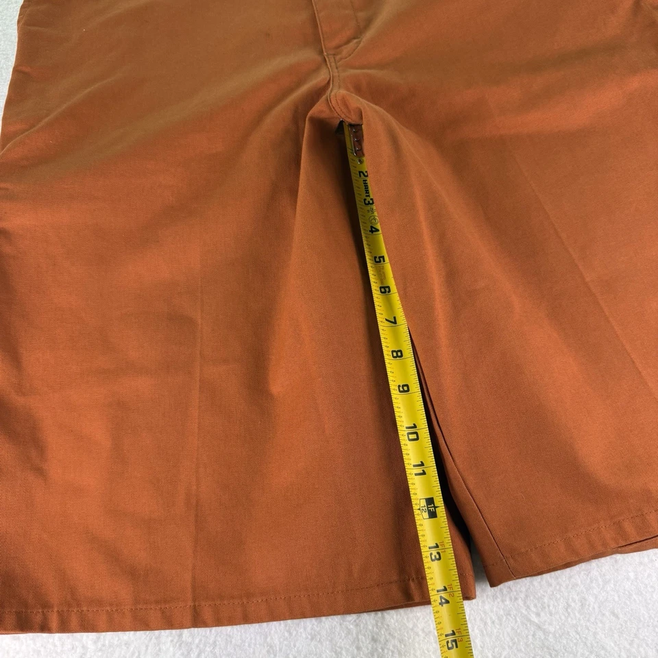 Dickies Y2K Multi Pocket Work Shorts Adult 38” Mars Red Orange Baggy Skater - Image 3 of 4