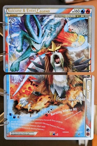 Suicune & Entei Legend TOP & BOTTOM SET 2011 Ross Cawthon WORLD CHAMPIONSHIPS