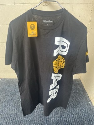 Disney The Lion King Musical ROAR Graphic Black Adult T-Shirt Sz L New with tag 