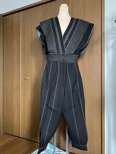 USED 80S ISSEY MIYAKE PANTS SET MADE FROM OBI BELTS GOOD