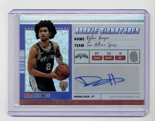 2025 Topps Signature Dylan Harper Base (RAW)