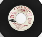 GARAGE  FOLK ROCK 45 -BOB DYLAN -POSITIVELY 4th STREET -HEAR-1965 PROMO COLUMBIA