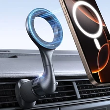 for MagSafe Car Mount  2025 Upgraded 40 Strong Magnets 360° Rotation Air Vent...