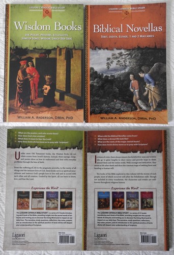 Liguori Catholic Bible Study Complete Set 21 Books Anderson Gospels Letters etc - Picture 4 of 24