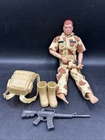 Vintage GI Joe 1964 Hasbro Action Figure Soldier W/ Gear Boots And Backpack. ML