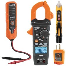 Klein Tools CL220VP Electrical Test Kit Clamp...