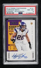 2012 Panini Contenders Rookie Ticket /290 Harrison Smith #141 PSA 8 Auto 15xz