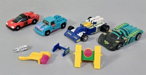 X-69 VINTAGE 1990'S HASBRO TRANSFORMER G2 RAPIDO TURBOFIRE DELUGE DRENCH