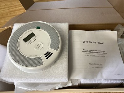X-Sense Carbon SC07(5pack) Combination Smoke And Carbon Monoxide Alarm Open Box