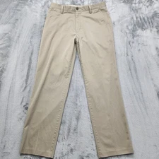 Dockers Pants Mens 32 x 32 Tan Classic Fit Straight Leg Flat Front Chino Stretch
