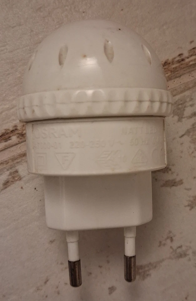 LUNETTA LED COLORE BIANCO OSRAM NATT LED LUCE NOTTURNA - Immagine 2 di 2