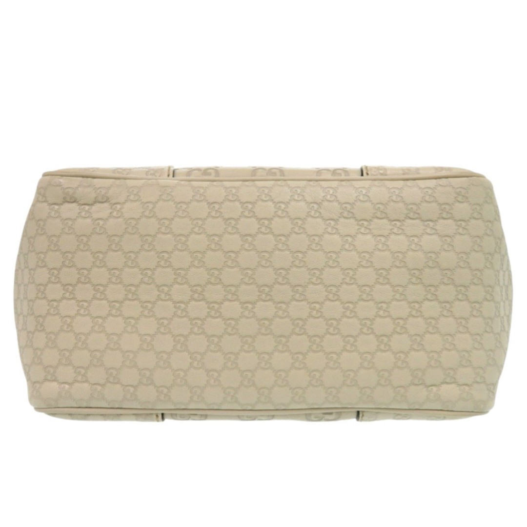Gucci Guccisima Leather Ivory Handbag Women's Used Gold Hardware 34cm thumbnail 4