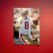 1994 Fleer - League Leaders Steve Young #10