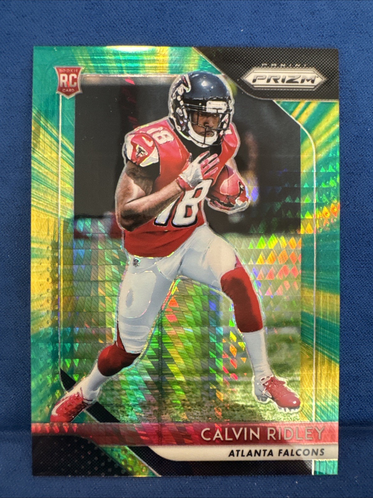 2018 Prizm Hyper Calvin Ridley RC /275 | Atlanta Falcons | Serial Numbered