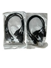 4 Total USB 2.0 A Male to 2 Dual USB Female Extension Adapter Cables NEW