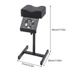 Pedicure Stool Chair Beauty Salon Lift Stool Footrest Nail Bench W/Cleaning Fan — photo 6