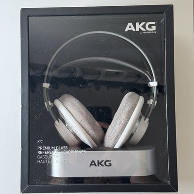 AKG K701 Reference Class Over-Ear Headphones  Premium Audio - White