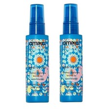 AMIKA HYDRO RUSH INTENSE MOISTURE LEAVE-IN CONDITIONER SPRAY 2 OZ TRAVEL- 2 PACK