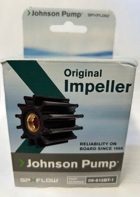 Johnson Pump 09-812BT-1 Impeller F6B f Sea Water Pump F6B-9 Re: Jabsco 13554-000