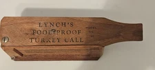 VINTAGE LYNCH FOOL-PROOF TURKEY CALL 1965 MODEL 101