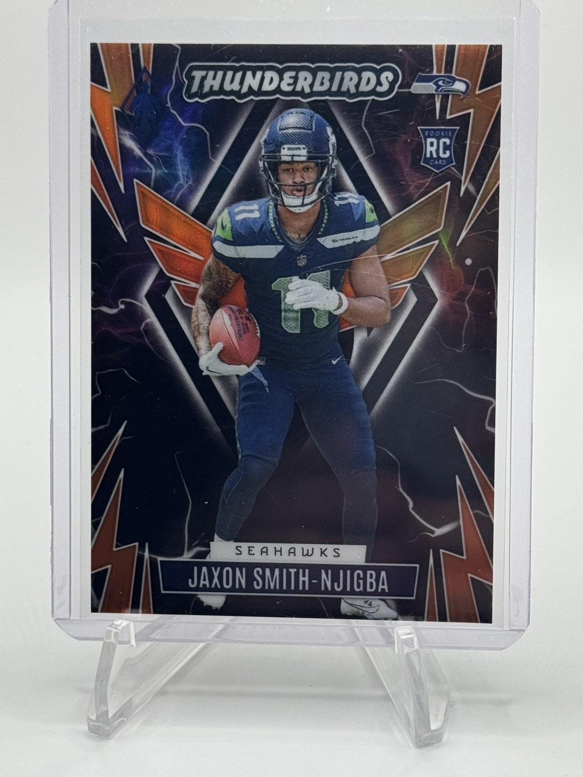 Jaxon Smith-Njigba Panini Phoenix Thunderbirds #TBJSN Orange