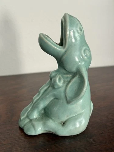 Vintage 1930's Red Wing Pottery Donkey Ash Receiver Rare