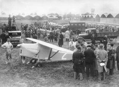 The plane Englishman COMPER start DEUTSCH DE LA MEURTHE cup France- 1933 Photo