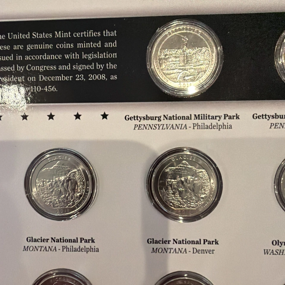 2011 United States Mint Uncirculated Coin P & D Sets (10 Coins) - Image 3 of 4