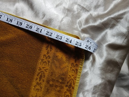 MCM vintage Steven Utica gold and yellow towels bundle of 3 - Picture 6 of 13