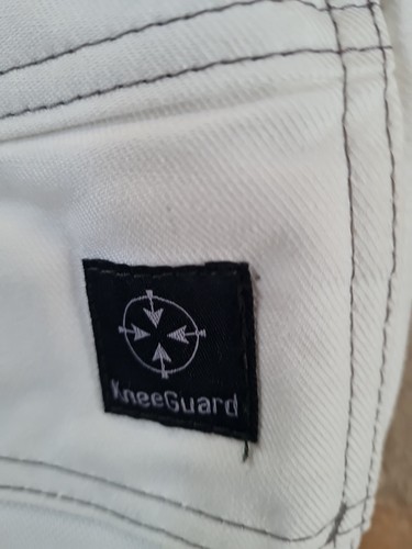 Piratenhose 7/8 Snickers Paintcrew mit Holstertaschen Gr.50 weiß wie neu - Bild 3 von 13