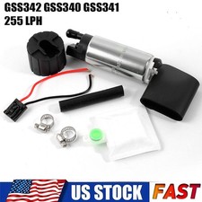 ELectric Fuel Pump & Kit High Performance and High Pressure GSS342 255LPH