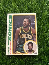 1978 Topps Basketball Gus Williams #39 Seattle SuperSonics B19