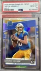2020 Panini Donruss Optic JUSTIN HERBERT Holo #153 PSA GEM MINT 10