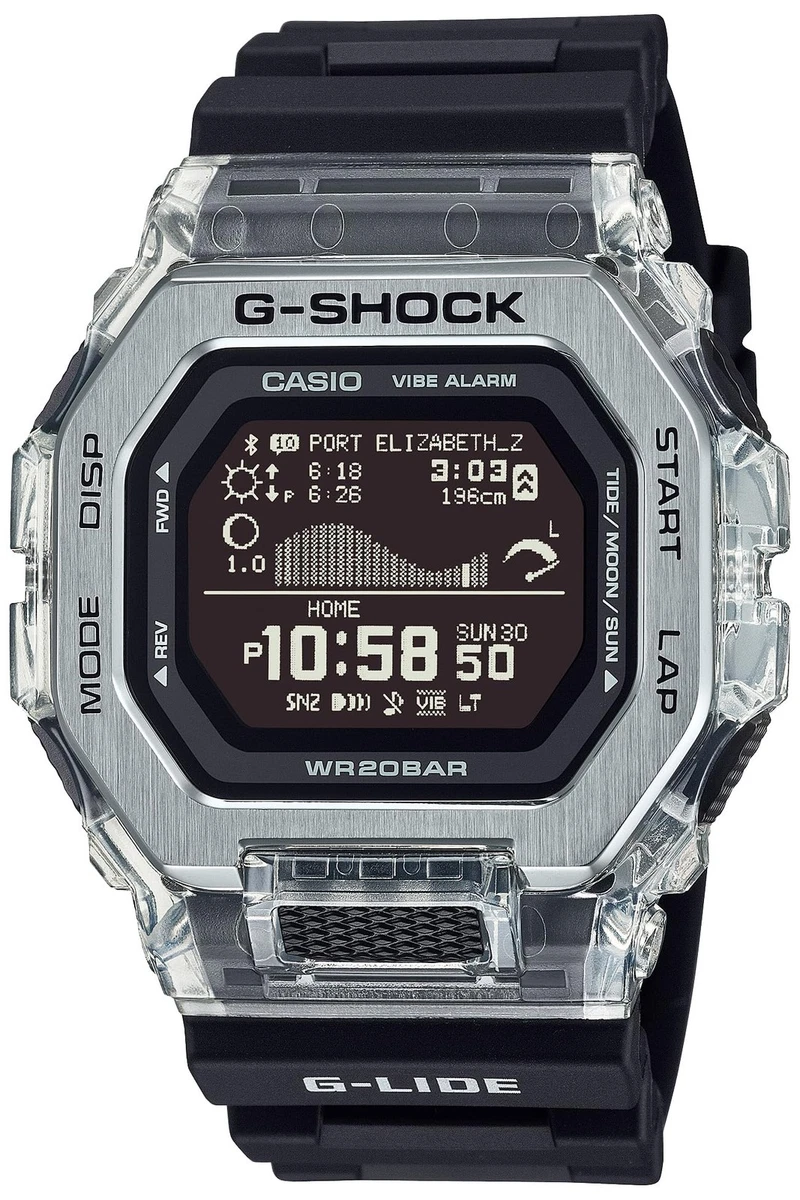 Unused CASIO G-SHOCK GBX-100S-1JF Black Digital Bluetooth Men