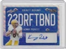 2022 Metal Draft #DB-KP1 Kenny Pickett signed Draft Bound Wave Blue 19/25 (RM)