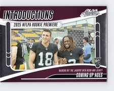 2025 Panini Absolute #I-AJY Coming Up Aces Introductions Las Vegas Raiders