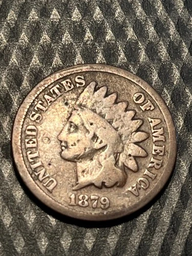 1879 Indian Head Small Cent Collector AG About Good Condition