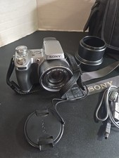 Sony Super Steady Cyber Shot DSC H1 5.1 MP Digital Camera, Bag Cord Works Great