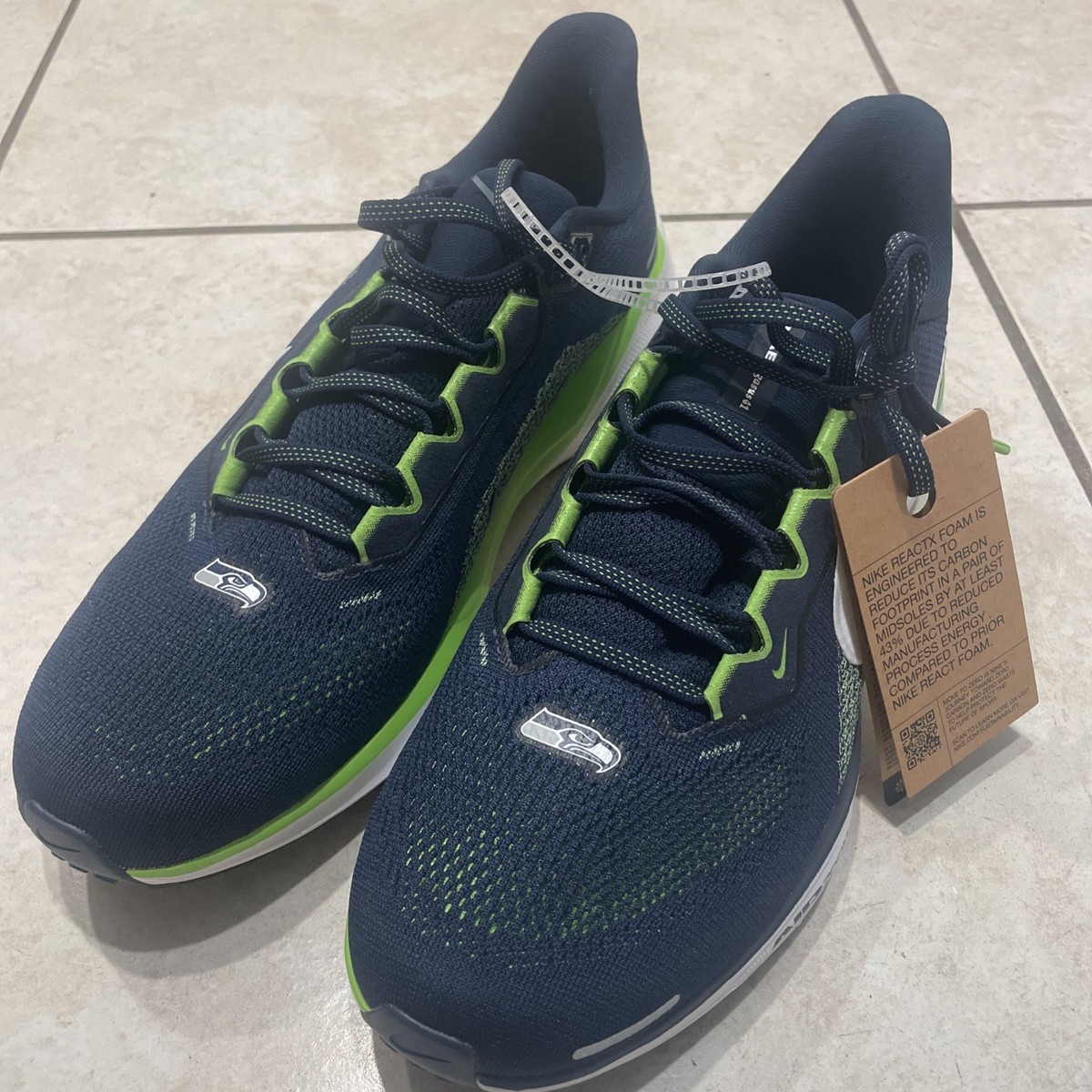 Nike Air Zoom Pegasus 41 Seattle Seahawks Men display picture 3