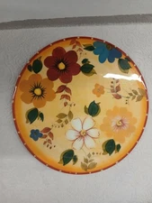 Oneida Round Ceramic Hand Painted  Trivet