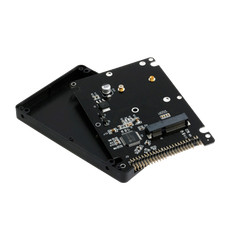mSATA to 2.5" IDE HDD SSD mSATA to PATA Adapter Converter Card 44PIN w/ Case BOX